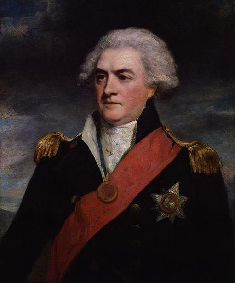 John Hoppner Portrait of Adam Duncan oil painting image